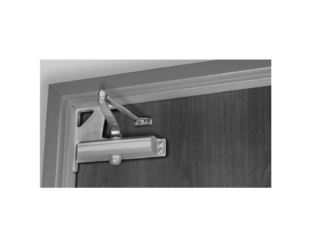 LOCKSMITH DOOR CLOSER CORNER BRACKET FOR NORTON 1604 AND EQUALS DURONODIC FINISH 