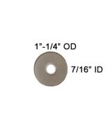 DHP 20-154 Clear Plastic Washer 1-1/4" OD x 7/16 ID