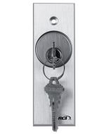 RCI 960N Tamper-Resistant Aluminum Narrow Mount (On/Off) Key Switch