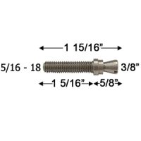 DHP 44-070 5/16in - 18 X 1-15/16in Cone Head Screw