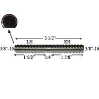 DCSC DHP 20-210 - 3/8-16 x 3 1/2 LH/RH Turning Bolt replacement for commercial doors.