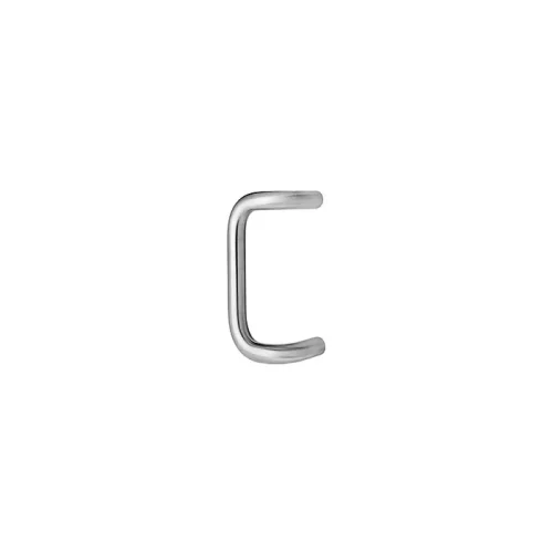 Rockwood BF157.28 Offset Door Pull – 10" Aluminum 90-Degree Clear Anodized Through-Bolt For 1-3/4" Doors, ADA Compliant