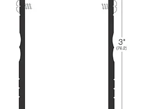 PEMKO 221_V48 U-Shaped Door Bottom Shoe